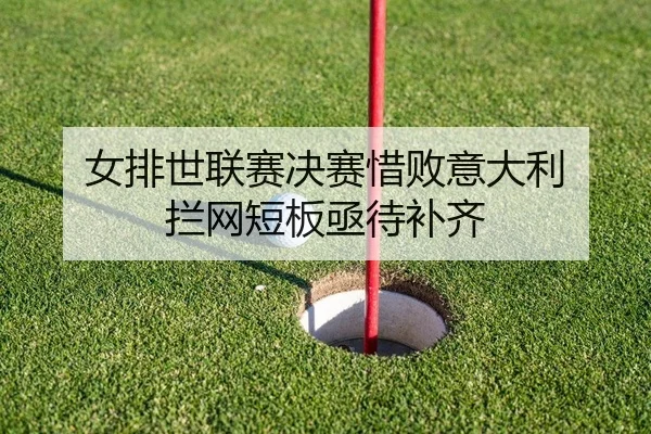 女排世联赛决赛惜败意大利 拦网短板亟待补齐